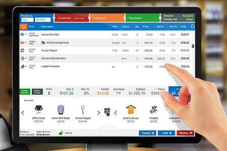 iPad POS System Russell